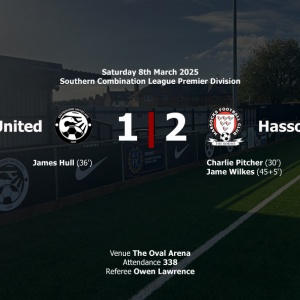 Report: Eastbourne United 1-2 Hassocks